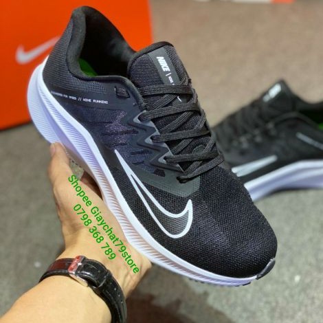 Giày Nike Running Quest 3 2020 Black/White Men's [Chính Hãng - FullBox] Giaychat79store