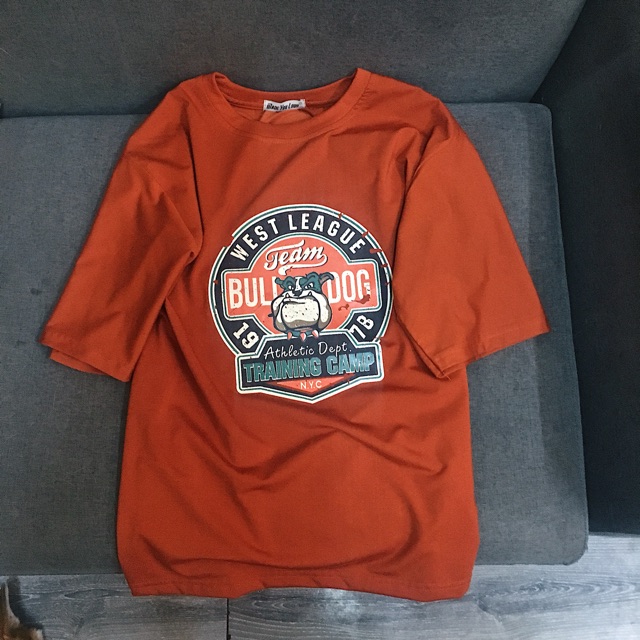 Áo Thun Tay Lỡ Unisex BULLDOG Form Rộng Ulzzang | BigBuy360 - bigbuy360.vn