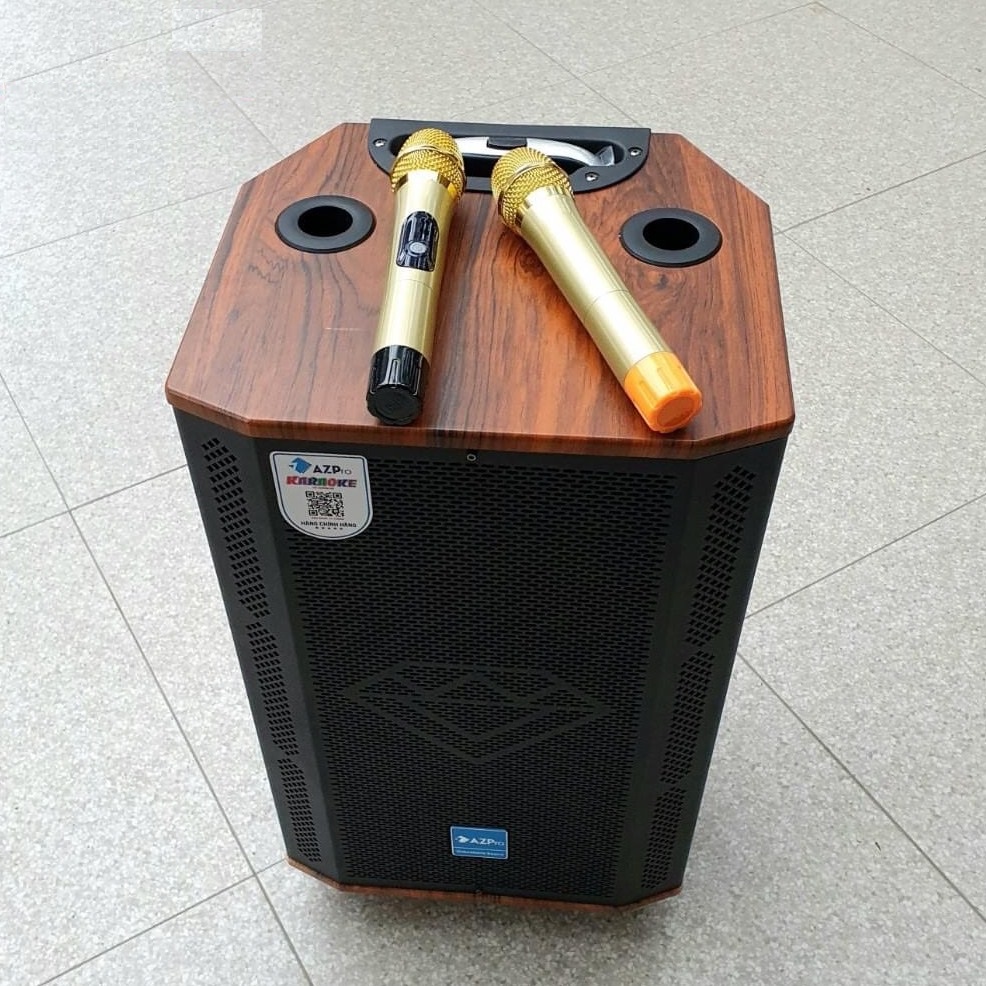 Loa kẹo kéo hát karaoke gia đình cực hay, công suất lớn, kết nối ti vi , micro kim loại chống hú