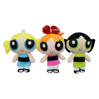 20cm The Powerpuff Girls Network Stuffed Toys Plush Doll Bubbles Blossom Buttercup Toy