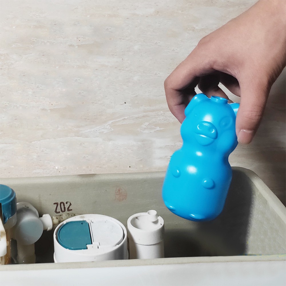 #Lọ Thả Bồn Cầu Con HEO Khử Mùi - Diệt Khuẩn - Hiệu Quả Bằng 40 Viên Tẩy Bồn