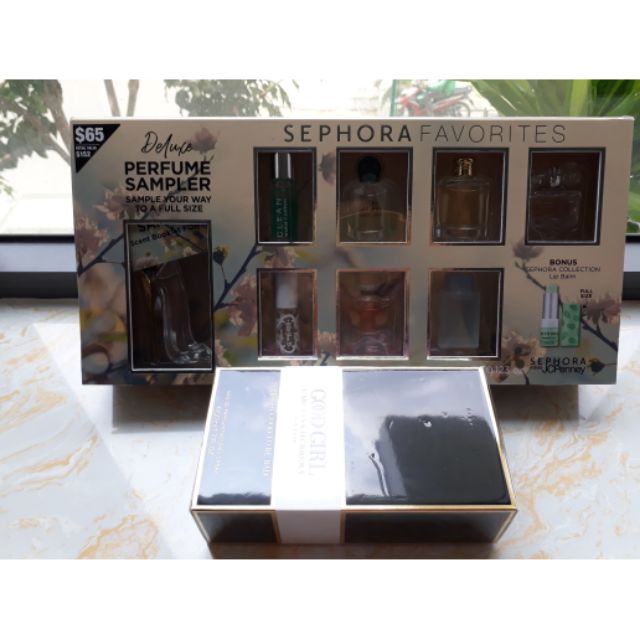 Tách Set nước hoa Sephora Favorites Deluxe Perfume Sampler new 2018 JC Penny | Thế Giới Skin Care