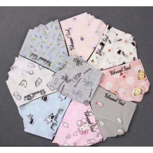 Quần chip su đúc thông hơi hình cute