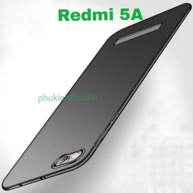 Xiaomi Redmi 5A ốp lưng nhựa nhung siêu mỏng cao cấp