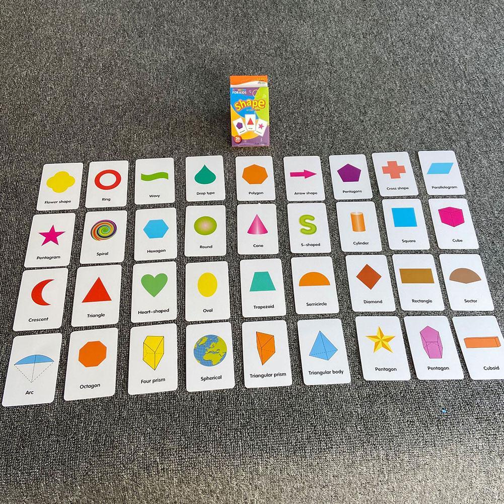 Hộp 36 thẻ bài học tiếng Anh giáo dục sớm cho trẻ em M1O8