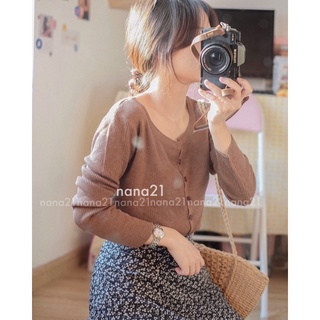 Áo cardigan len lông thỏ chất đẹp