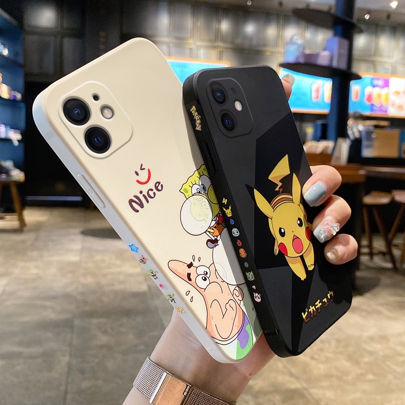 Ốp Lưng iPhone 6 plus 7 plus 8 plus 6s se2020 Ốp Điện Thoại Silicon Mềm Chống Rơi Họa Tiết Hoạt Hình Kiểu Hàn Quốc