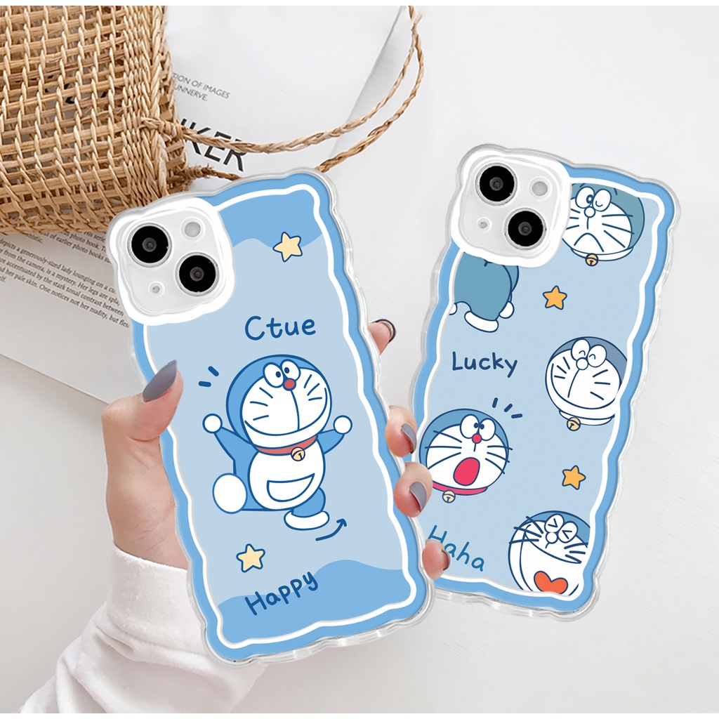 Ốp lưng iphone trong lượn sóng doraemon 6s/6plus/7/7plus/8/8plus/xs/11/12/13/pro/max/plus/promax - Sale Hot V4-10