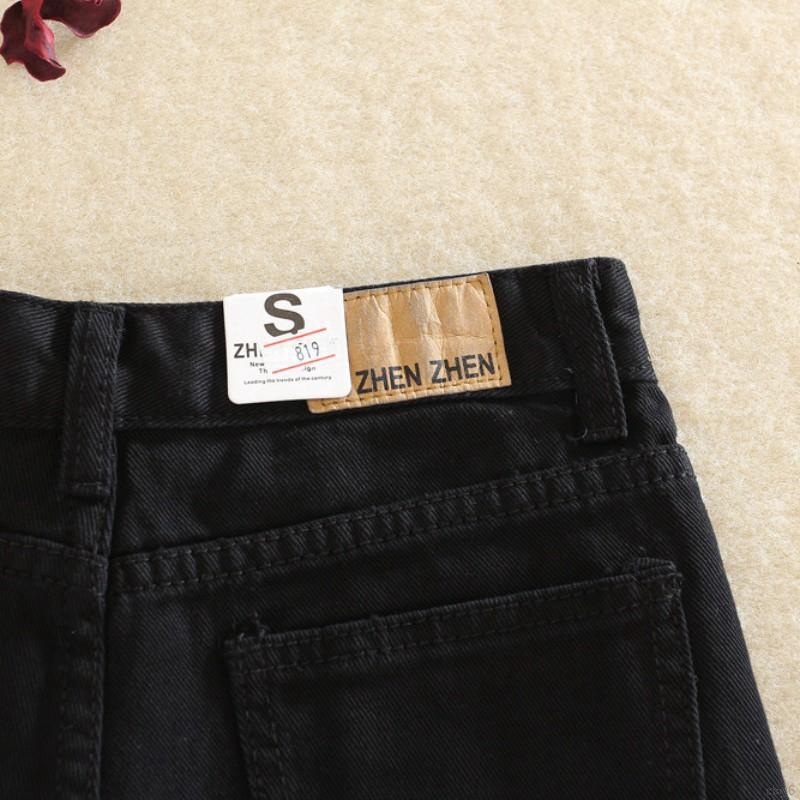 Quần Short Jean Lưng Cao Dáng Ôm Gợi Cảm Dành Cho Nữ