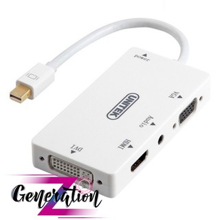 CÁP CHUYỂN MINI DISPLAYPORT TO HDMI VGA DVI UNITEK Y-6354/6354WH/6354BK