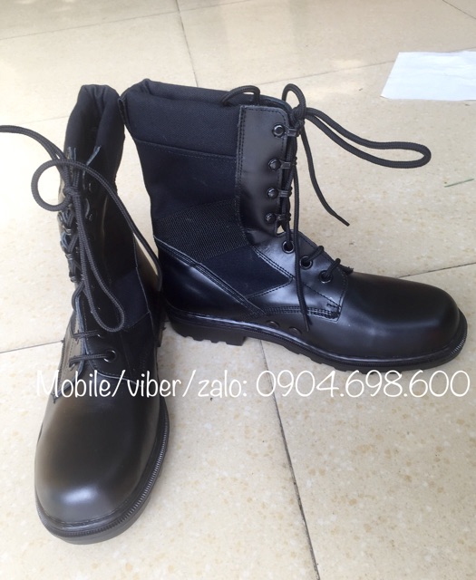 Giày ghệt cao cổ da thật mới | BigBuy360 - bigbuy360.vn