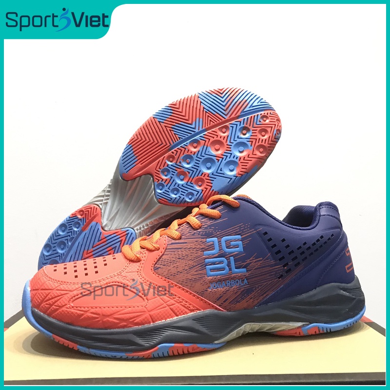 Giày đánh Tennis nam Jogabola màu cam