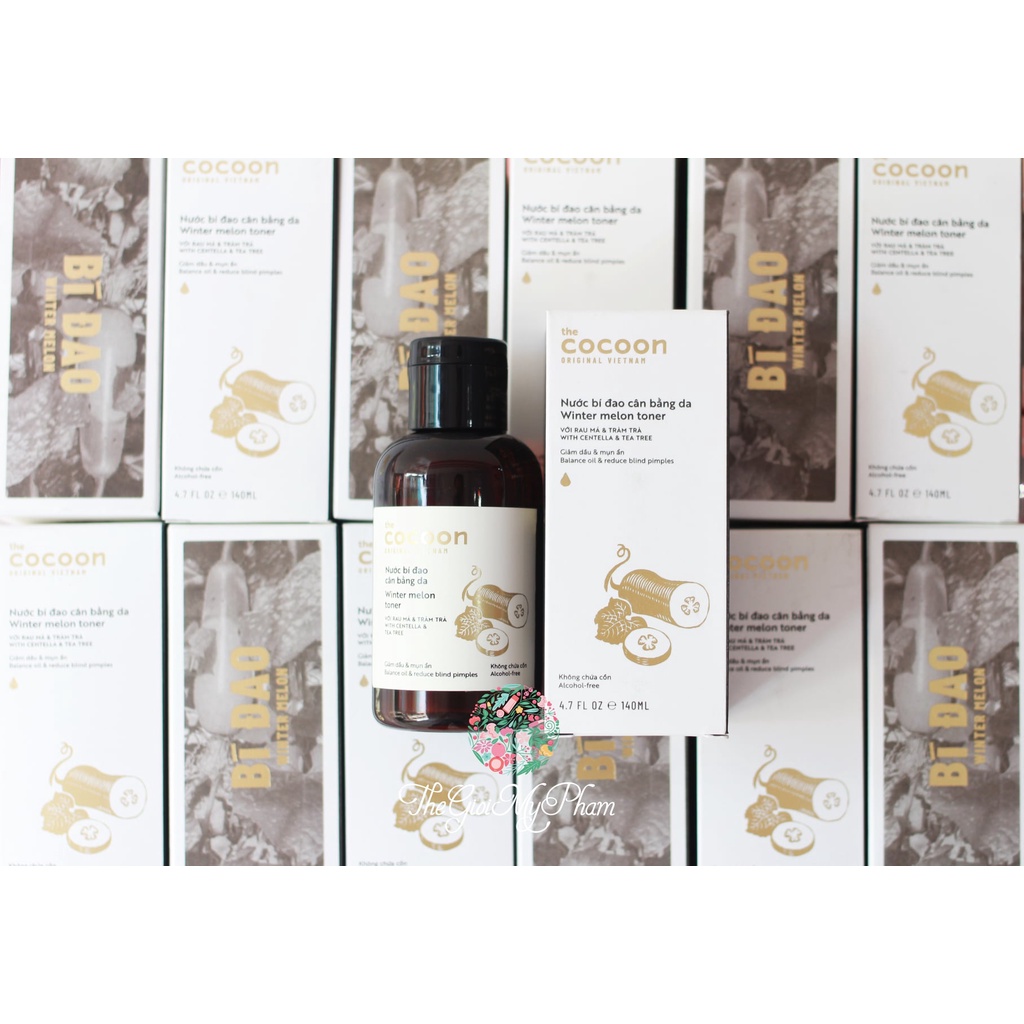 Nước Cân Bằng Bí Đao Cocoon Winter Melon Toner (140ml-310ml)