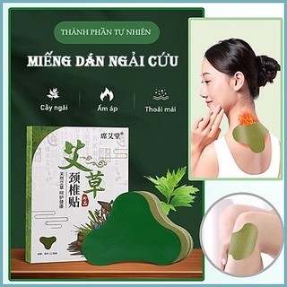 Miếng dán ngải cứu giảm đau cổ vai gáy ,thắt lưng - hộp 12 miếng