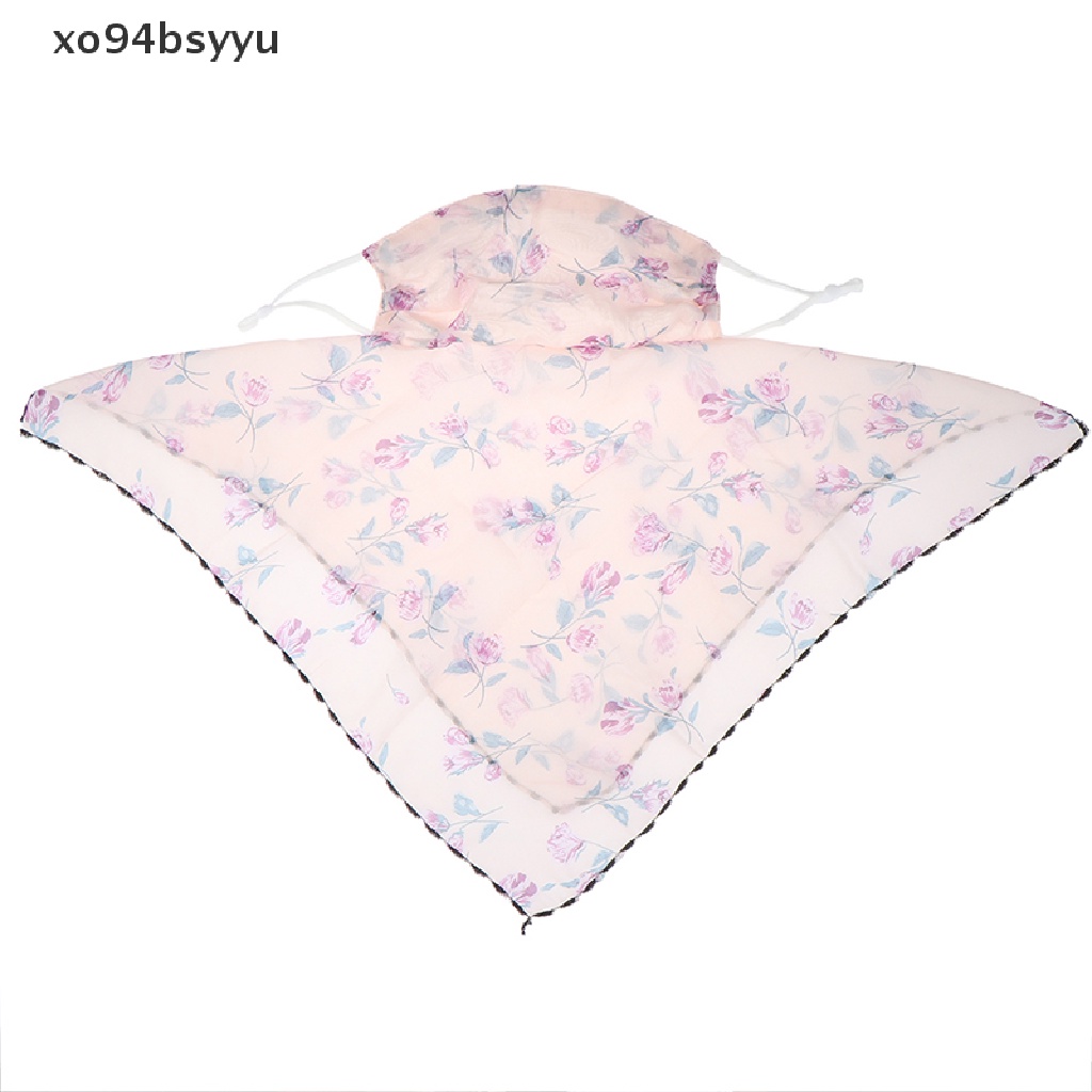 Xo94bsyu Khẩu Trang Chống Nắng Bằng Lụa Chất Lượng Cao Khẩu Trang Chiffon Che Phủ Mũi Chống Tia UV Khi Đi Ra Ngoài