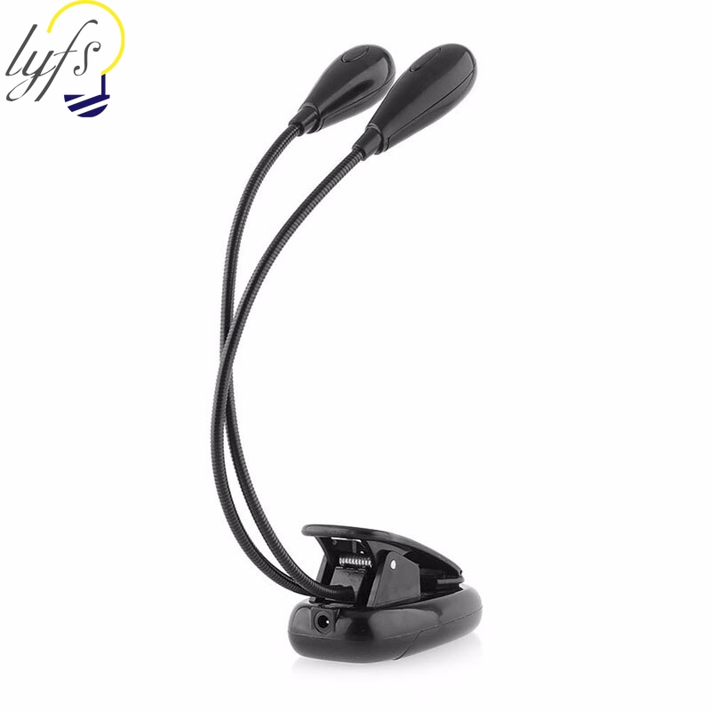 Đèn LED để bàn 2 bóng dùng pin 3AA chất lượng cao