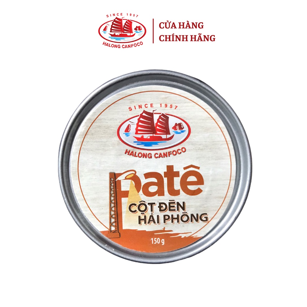 Patê Cột Đèn Hải Phòng 150G Đồ Hộp Hạ Long