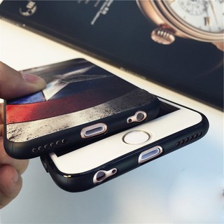 Ốp Lưng Iphone - Captain America - 5/5s/6/6s/6+/6s+/7/8/7+/8+