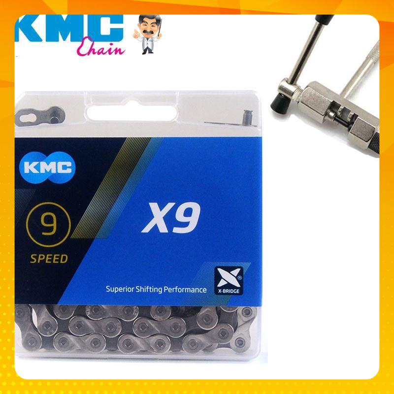 [Chính hãng]  Xích KMC X9 9 Speed - Fullbox