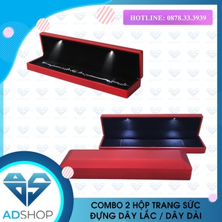 Combo 2 hộp-Hộp trang sức đựng dây lắc/dây dài (H192DD-Combo2)