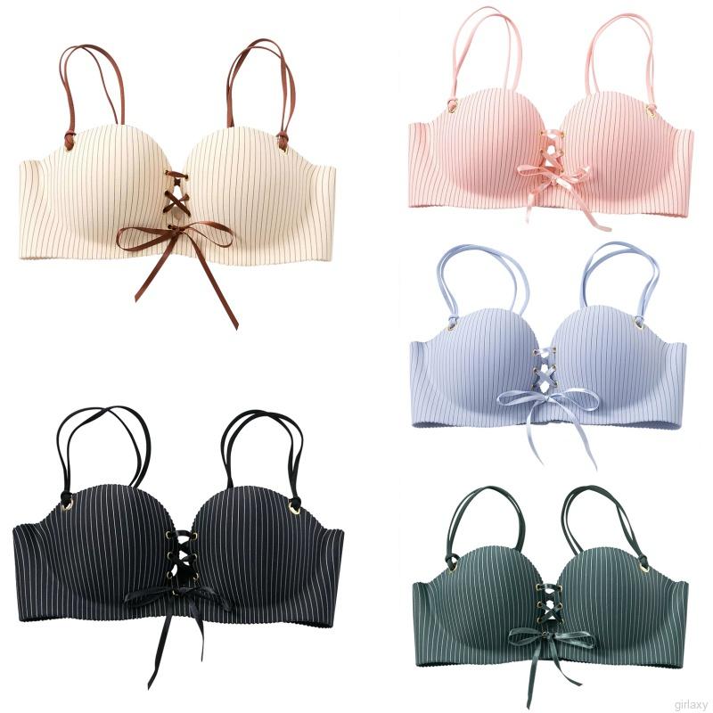 Áo Lót Nữ Kẻ Sọc Không Đường May Gợi Cảm