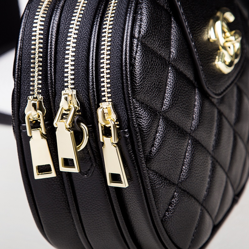 Túi xách nữ đeo vai đeo chéo trần chỉ trám khóa chữ X tuyệt đẹp Capucha T118