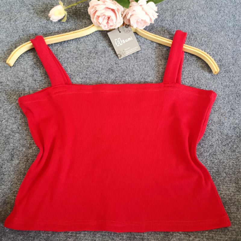 Bigsize áo hai dây Croptop bản to HSUMI | BigBuy360 - bigbuy360.vn