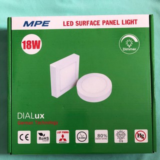 Đèn led panel ốp trần nổi mpe 9w 18w 24w bảo hành 24 tháng đổi mới