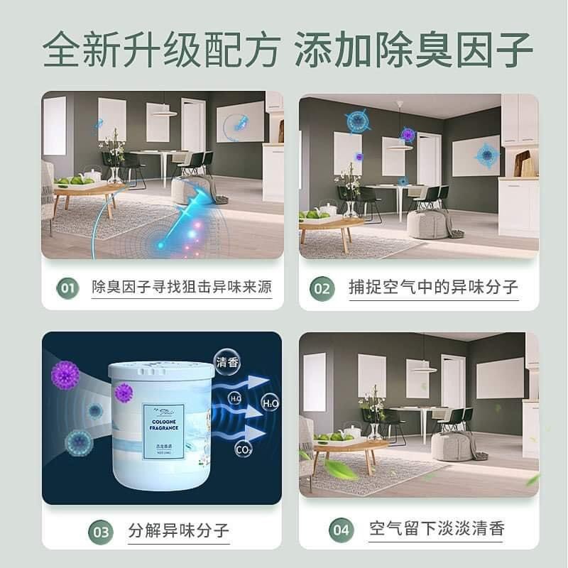 Sáp thơm phòng khử mùi để phòng ngủ,bếp,nhà vệ sinh,oto 190g mùi hương tự nhiên