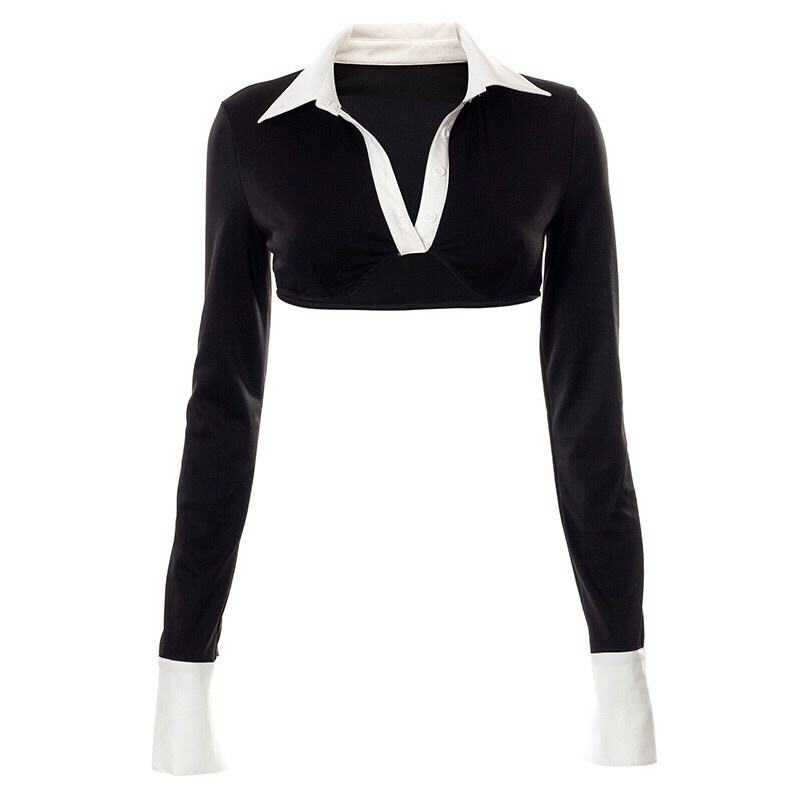 ✨💕Áo croptop tay dài💕