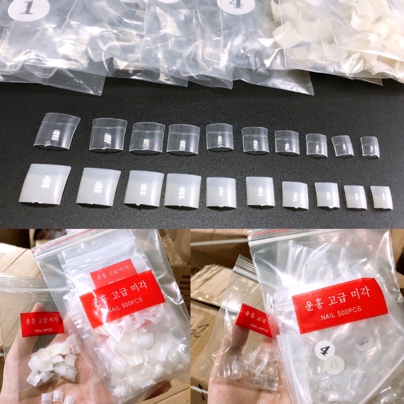 Móng típ nối chân Hàn siêu dẻo ôm phom