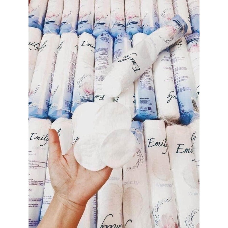 [ Chính hãng] Bông tẩy trang ⚓ EMILY ĐỨC⚓️ 💦 tự nhiên an toàn cho da, dai không bị mủn | BigBuy360 - bigbuy360.vn