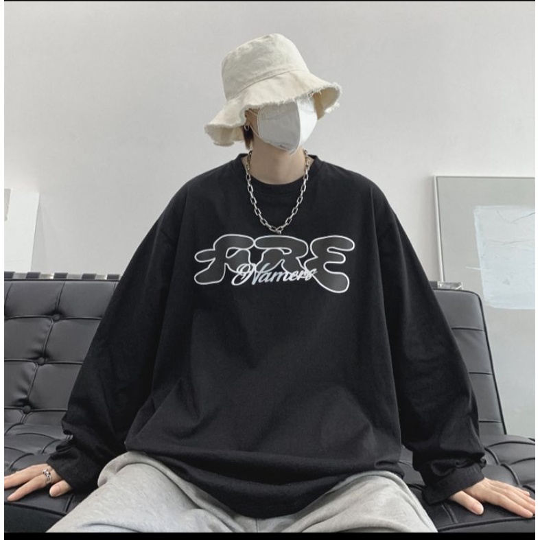 Áo thun tay dài form rộng ,áo phông dài tay chất cotton dày đẹp in hình BaNYiS