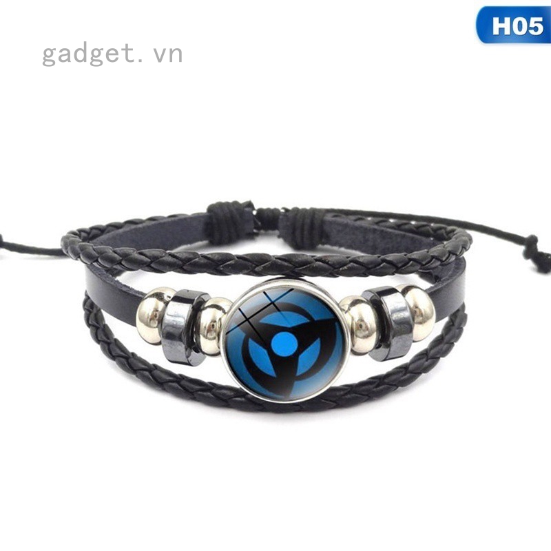 gadget Vòng đeo tay nhiều lớp phối các biểu tượng anime Naruto sáng