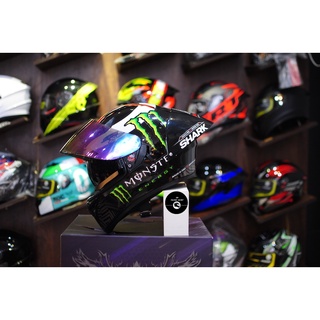 Mũ bảo hiểm Fullface ROC 05 Shark-Lozenro + đuôi gió shark