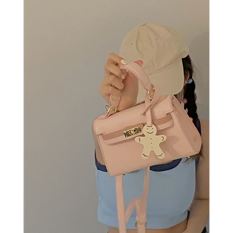 Online Red Western Style High Sense Bag Female Summer2021New Trendy Fashion Best-Seller Crossbody Bag All-MatchinginsKelly Bag