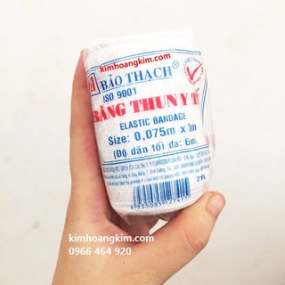 BĂNG THUN Y TẾ  BẢO THẠCH (màu trắng)