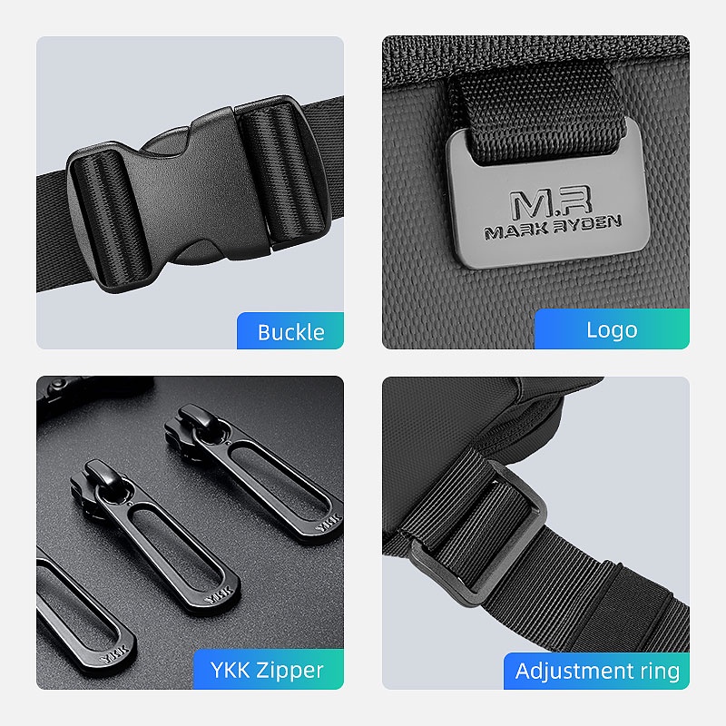 Túi nam MARK RYDEN MR6308 vừa với Ipad 7.9 inch | BigBuy360 - bigbuy360.vn