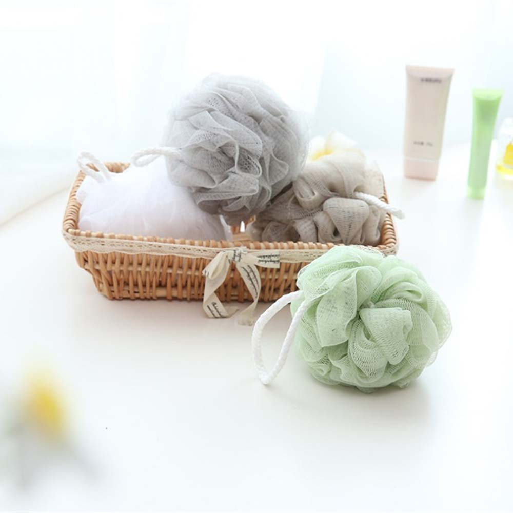 SJJL Bông Tắm Chà Lưng Bằng Lưới Mềm Mại Nhiều Màu Sắc Tùy Chọn Chất Lượng Cao
