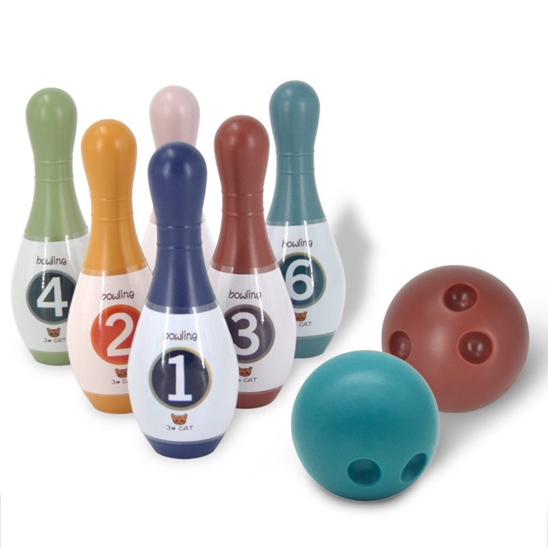 Bộ Đồ Chơi Bowling Nhiều Màu Sắc Vui Nhộn Dành Cho Trẻ Em