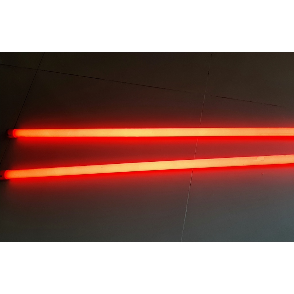 Đèn Led Tuýp Trang Trí 60cm Nhiều Màu, Bóng Đèn Led T8 6 Tấc Sẵn Dây Nguồn (đặt mua từ 2 sp)