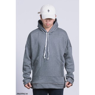 Hoodie Oversize StreetStyle - Xám đậm - HOV-XAMD