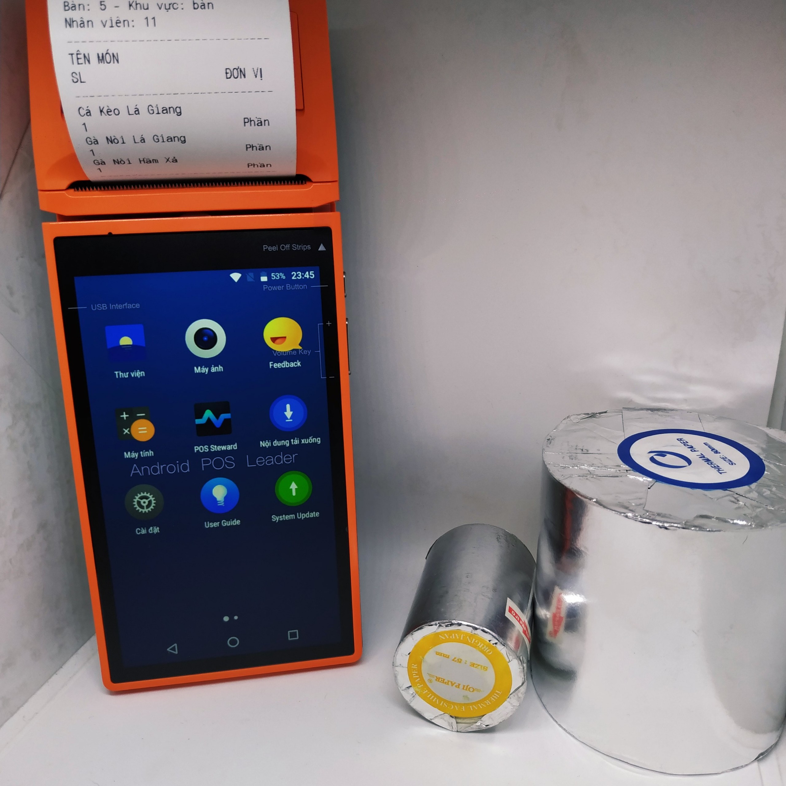 Máy Bán Hàng Cầm Tay V1s - POS SUNMI V1s - Hàng Chính Hãng Phong Vũ Phân Phối | BigBuy360 - bigbuy360.vn