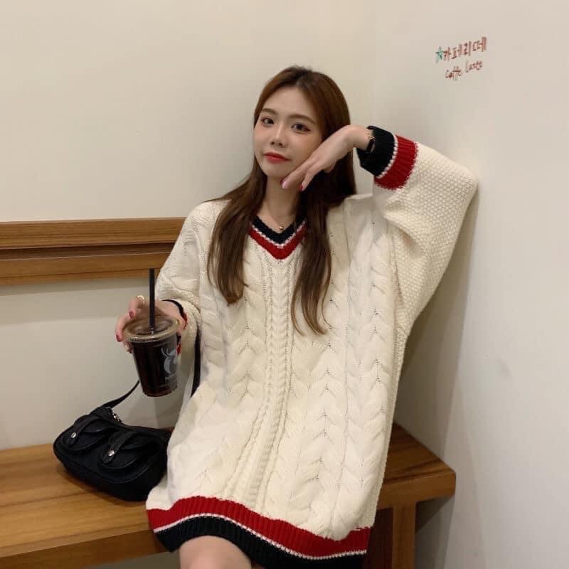 Áo len phong cách hàn quốc