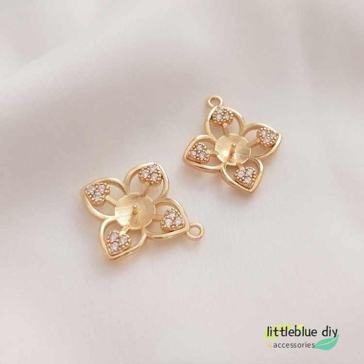 Dây chuyền mạ vàng 14k thiết kế độc đáo