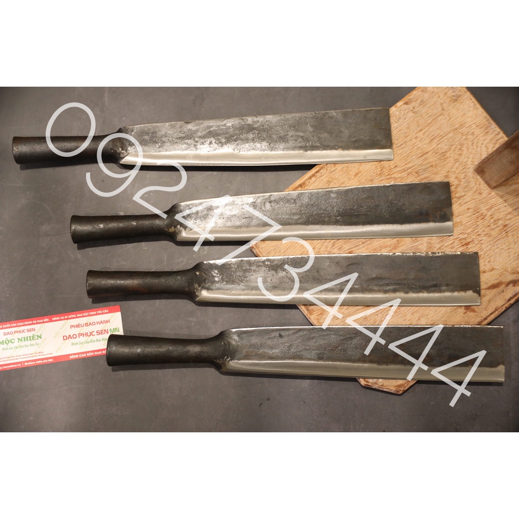 Dao tông dài chuyên phát dừa,chặt cành cây cọ,bổ củi,tre lứa chất liệu nhíp xe oto,cán liền dao nguy