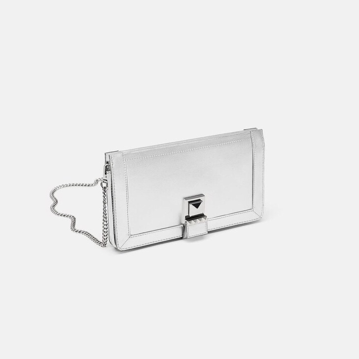 VÍ ĐI TIỆC ZARA ĐEO CHÉO CÓ KHÓA CÀI