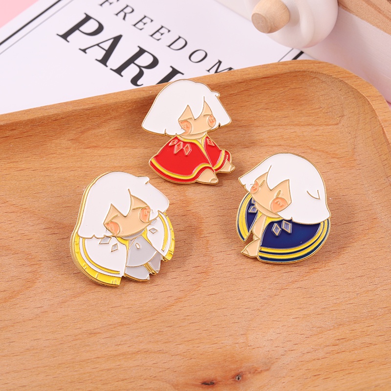 Ghim cài áo QIHE JEWELRY họa tiết hoạt hình anime 32 kiểu dáng dễ thương