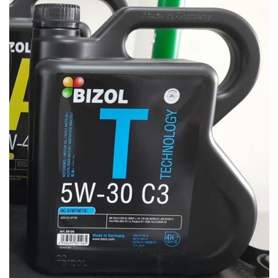 Dầu động cơ ô tô Bizol Allround 5W-30 (can 4L)