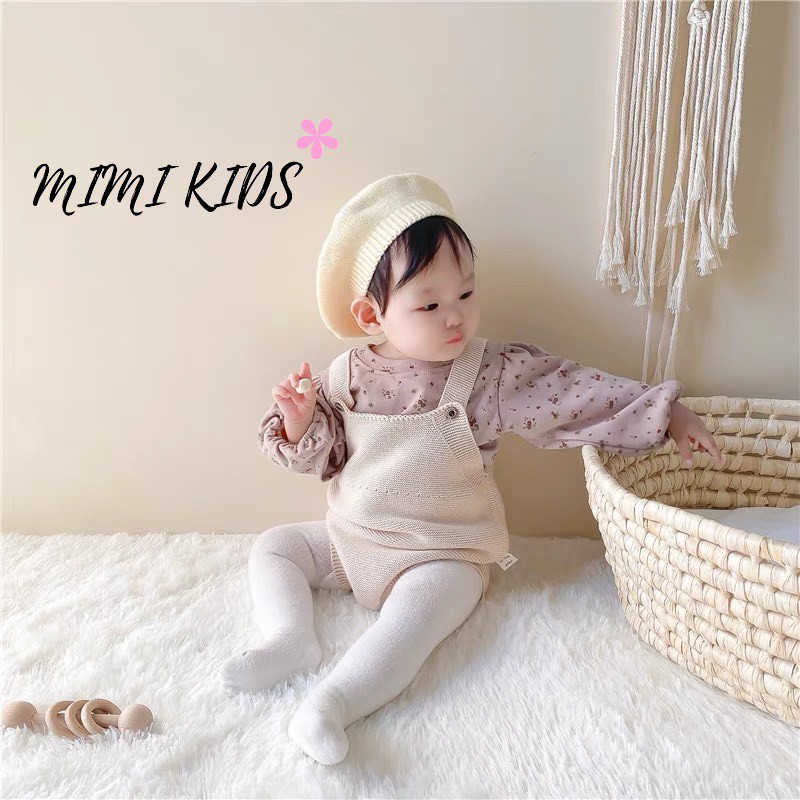 Mũ nồi len trơn đáng yêu cho bé Mimi Kids(6m-4y) MN78